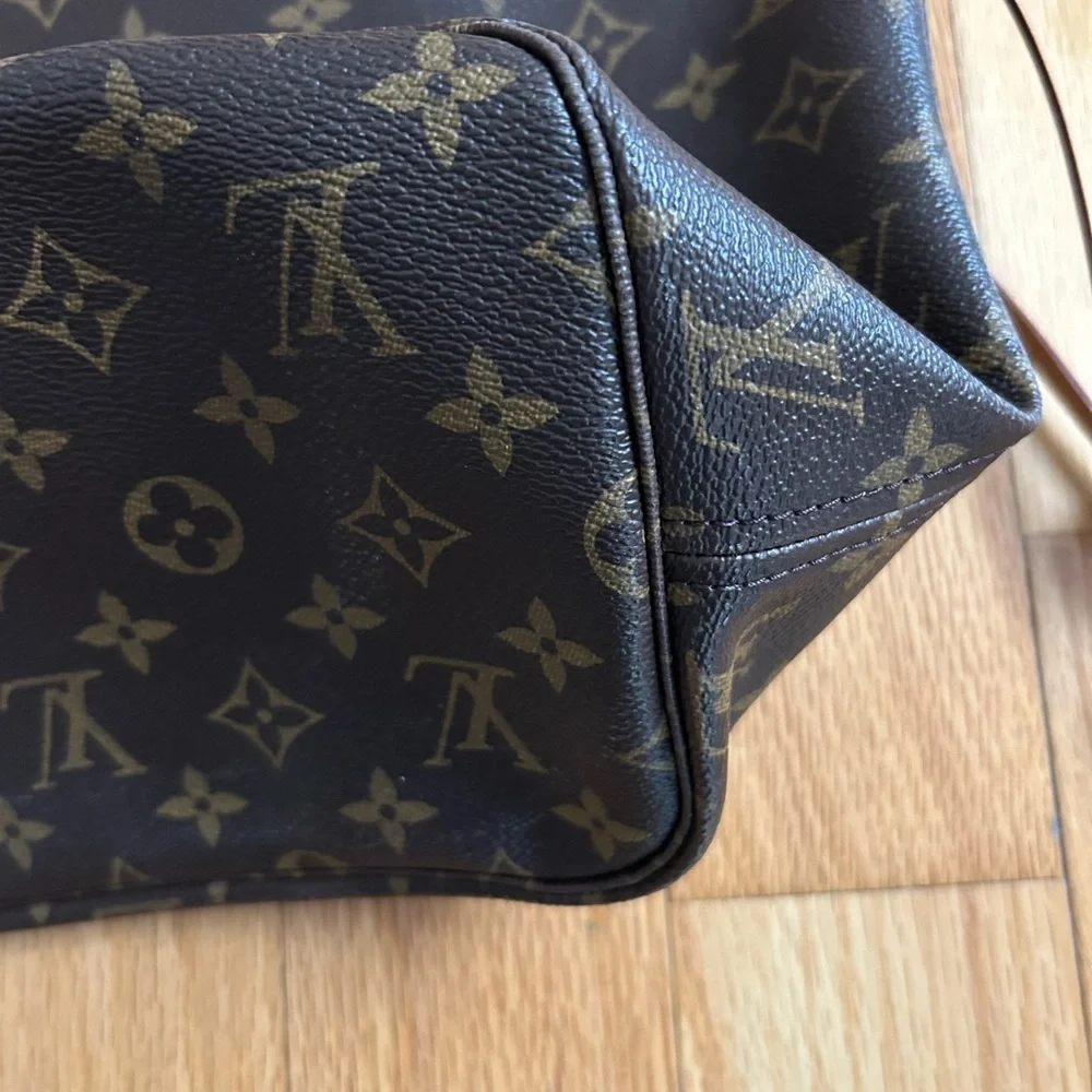 Louis Vuitton neverful Never full MM Dark Brown Monogram Tote - Picture 2 of 11